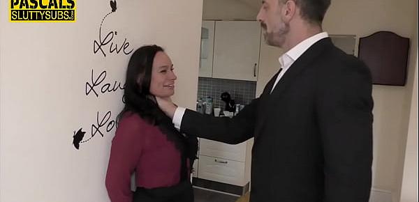Sub milf in stockings fucked hard
